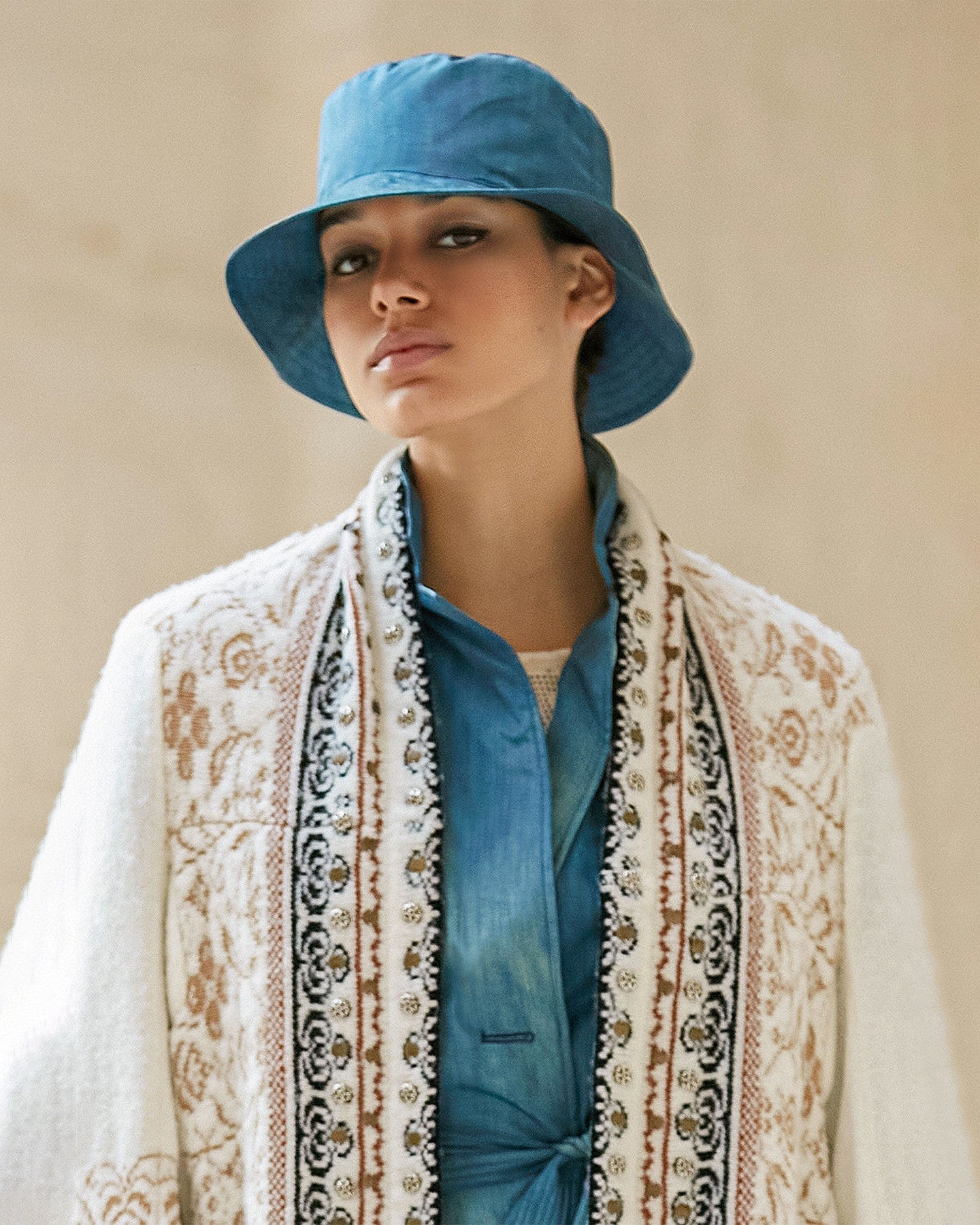Chapeau Drip Denim | Mes Demoiselles Paris