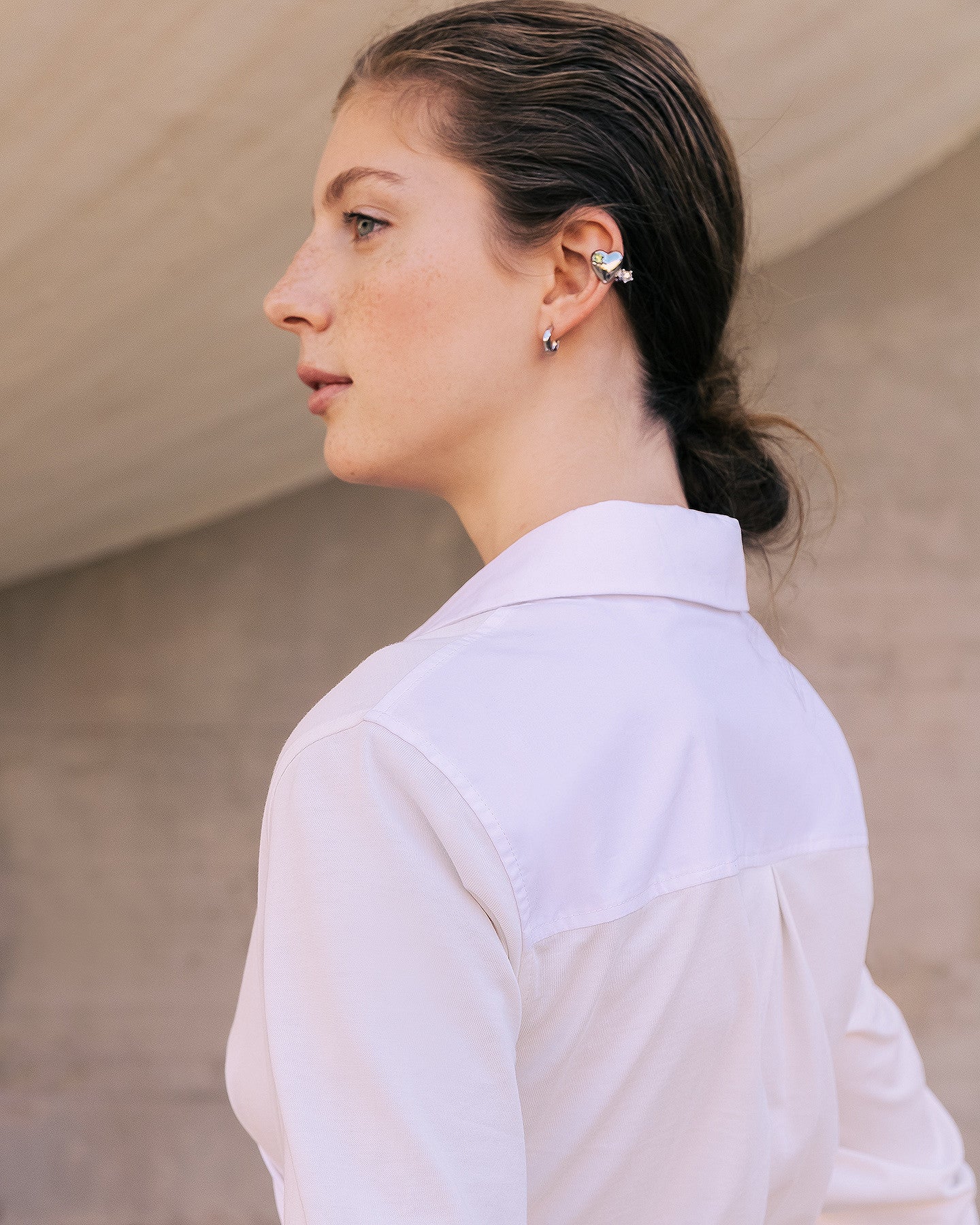 Chemise Violette Blanc | Mes Demoiselles Paris