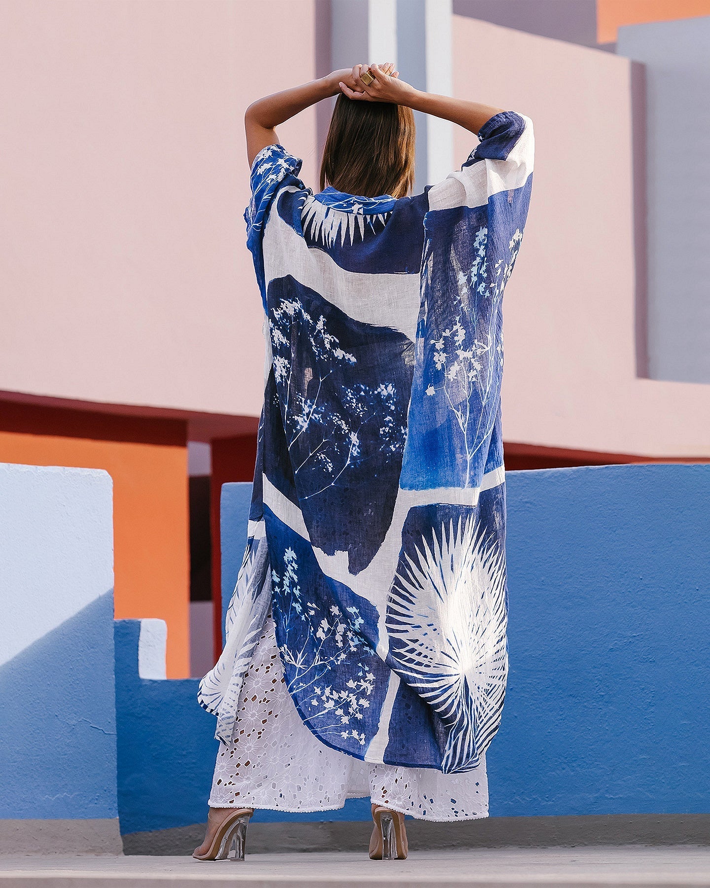 Kimono Cutilisci Bleu | Mes Demoiselles Paris