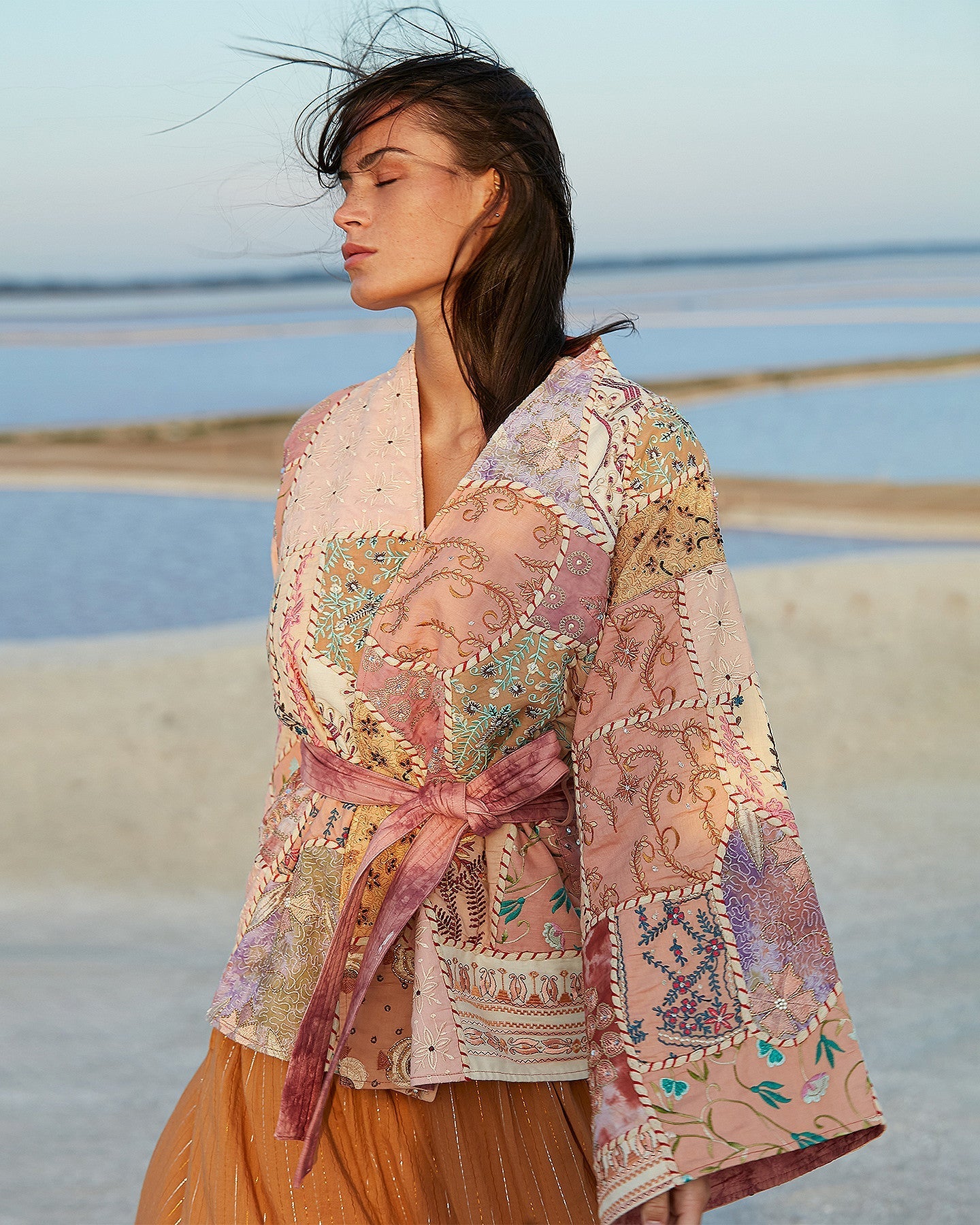 Kimono New zen Rose | Mes Demoiselles Paris