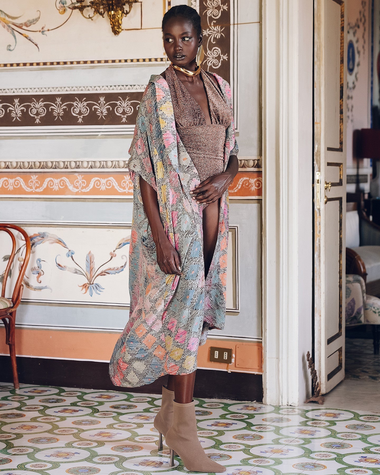 Kimono Otranto Multicolore | Mes Demoiselles Paris