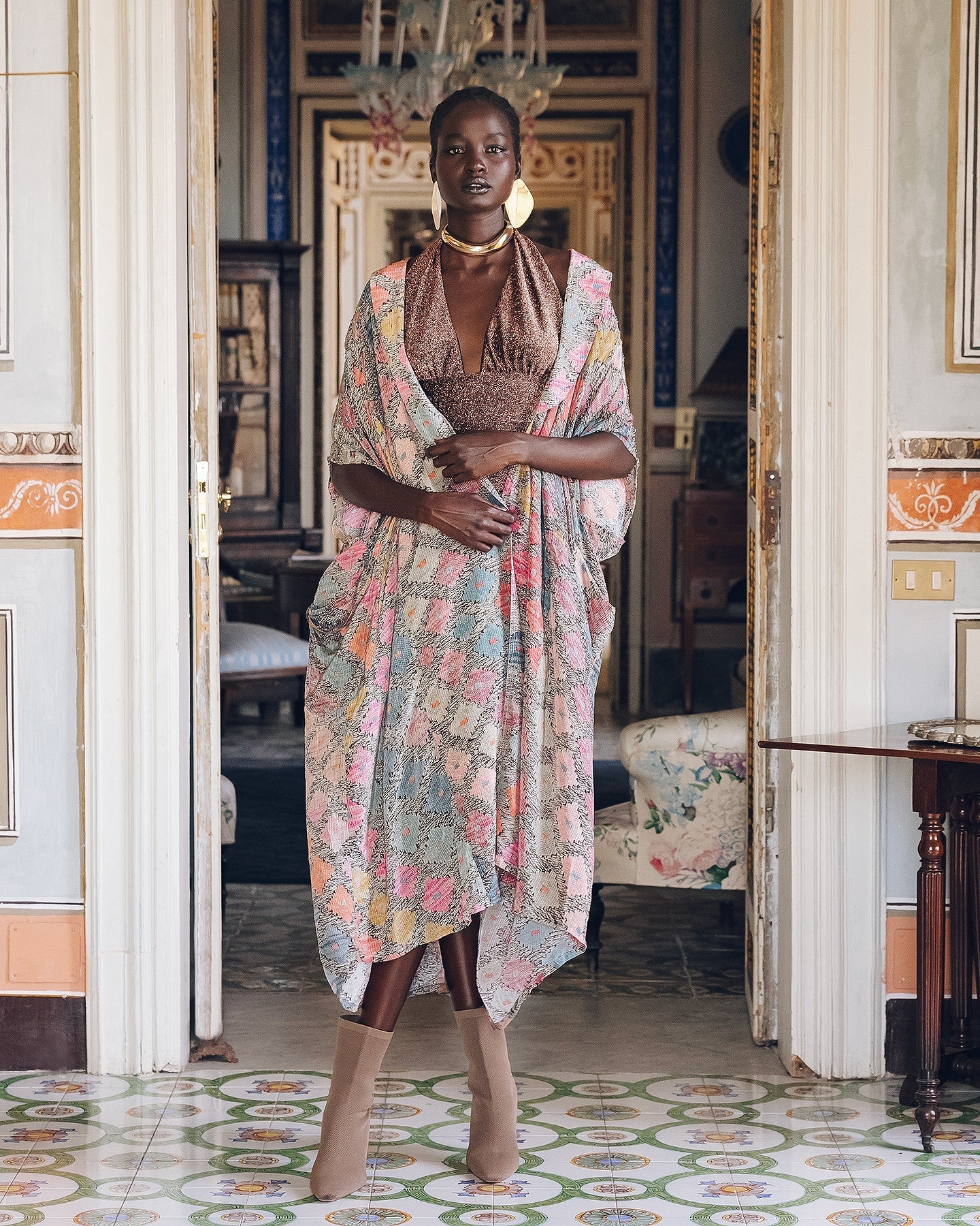 Kimono Otranto Multicolore | Mes Demoiselles Paris