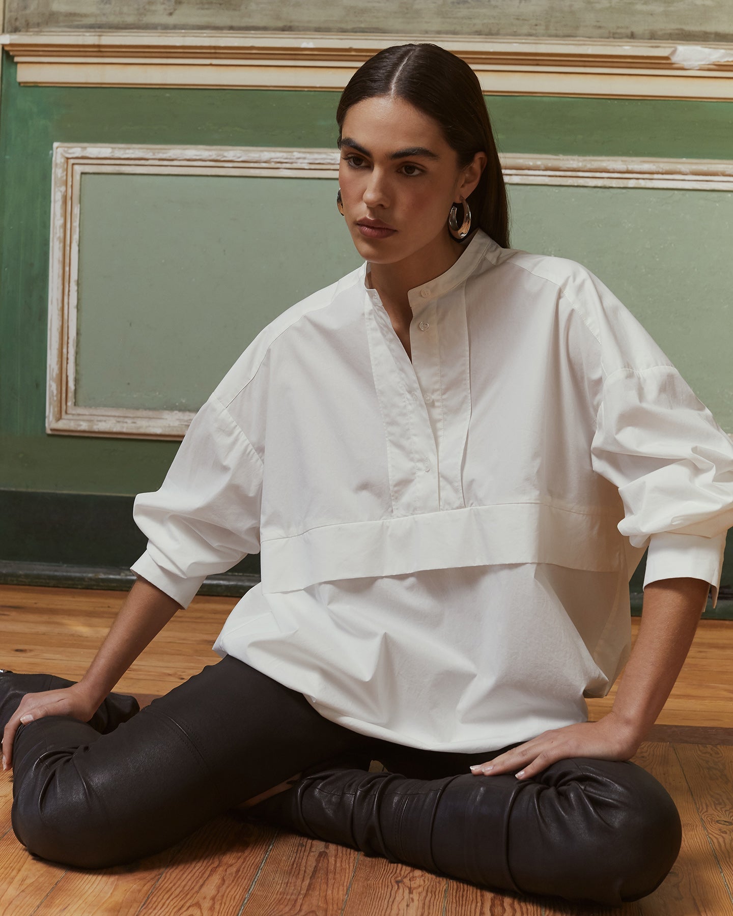 Blouse Steve - Blanc