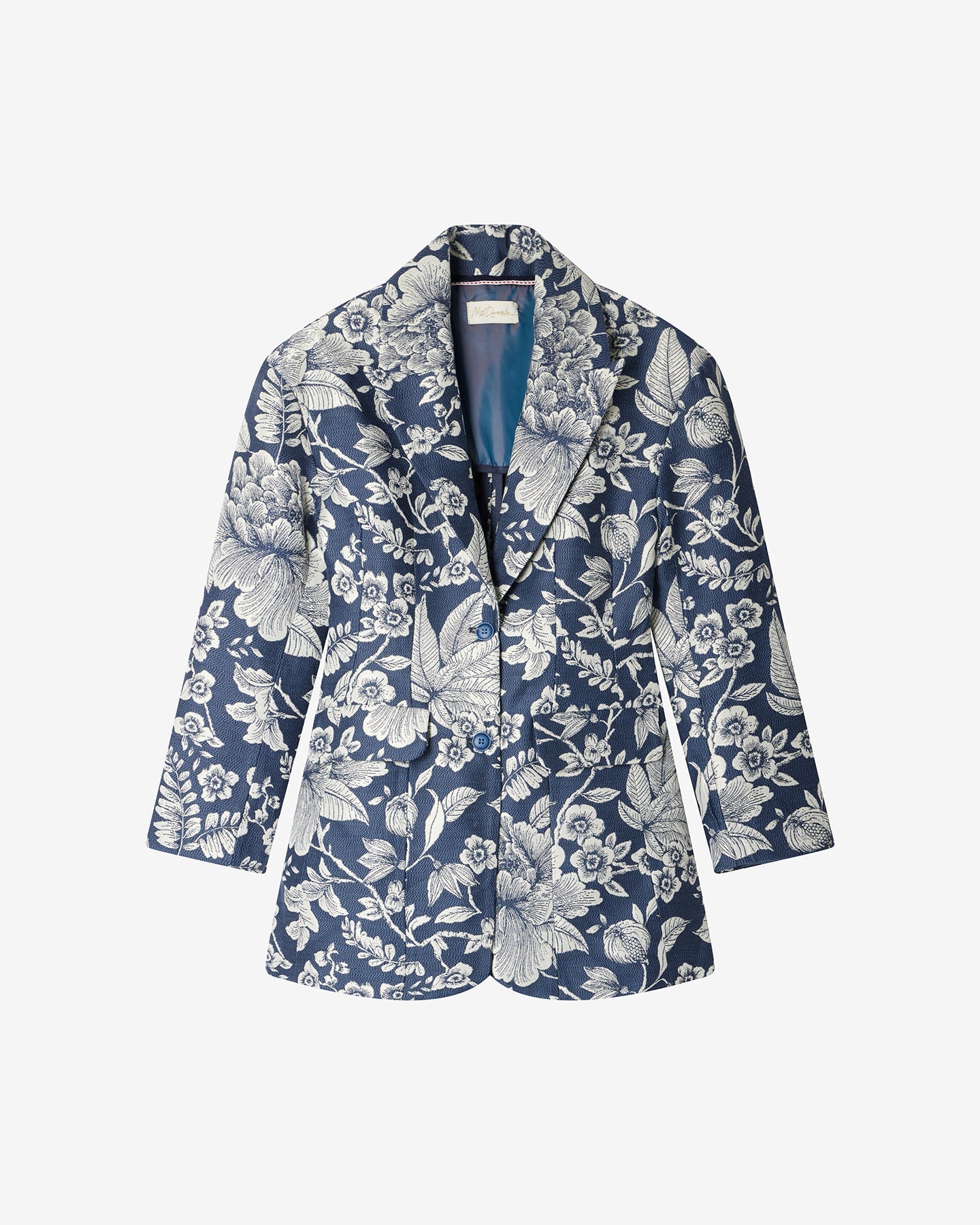 Veste Dida - Bleu/Écru