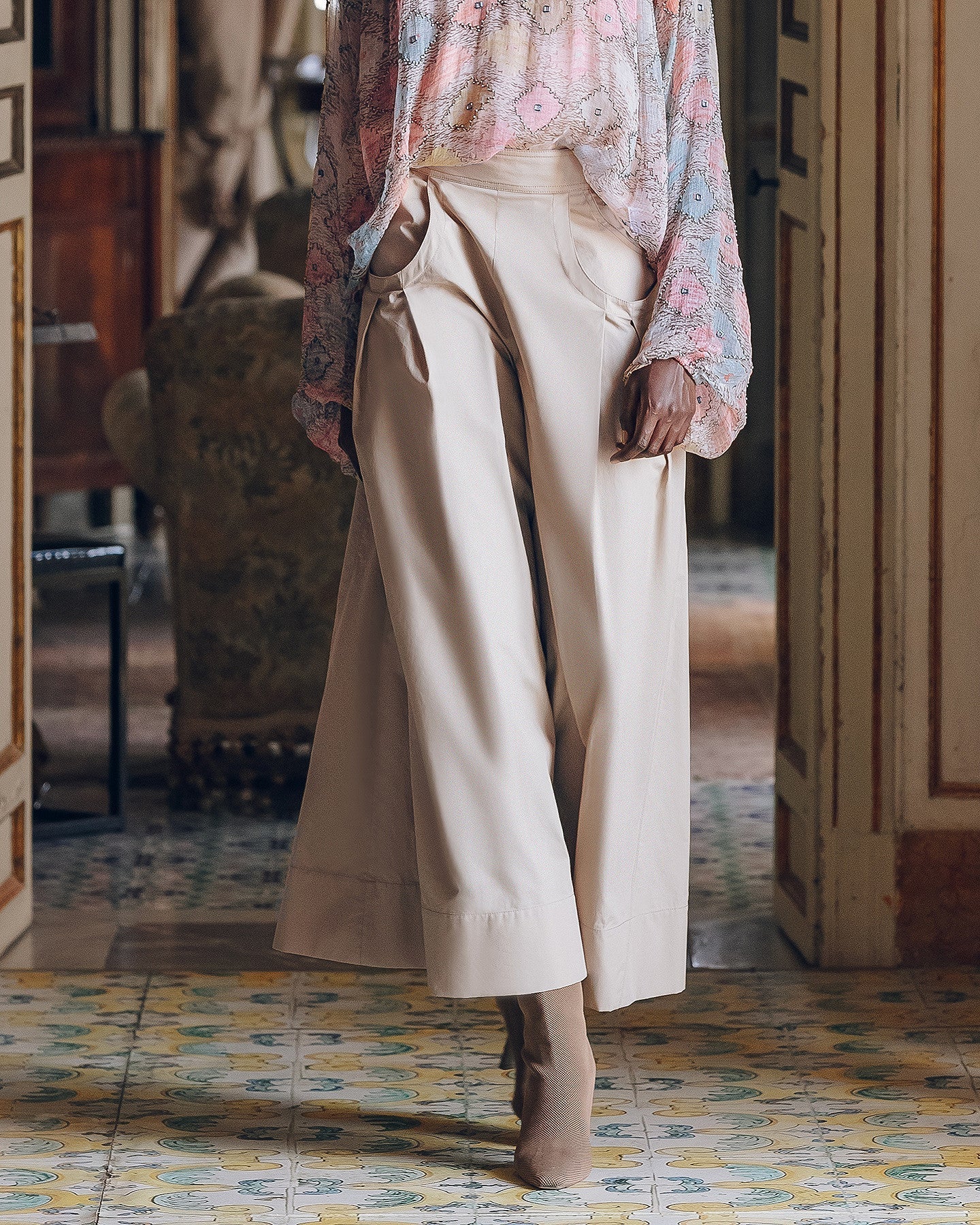 Pantalon Paline Sable | Mes Demoiselles Paris