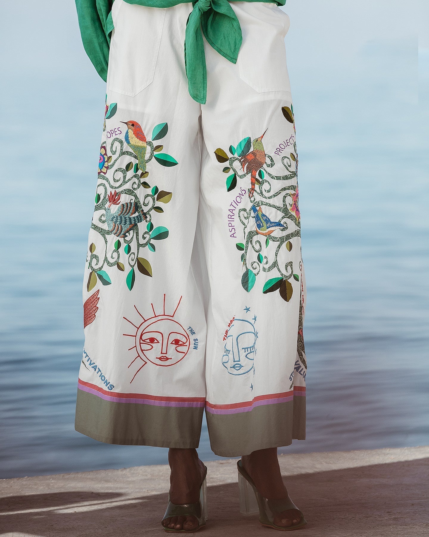 Pantalon Tophora Multicolore | Mes Demoiselles Paris