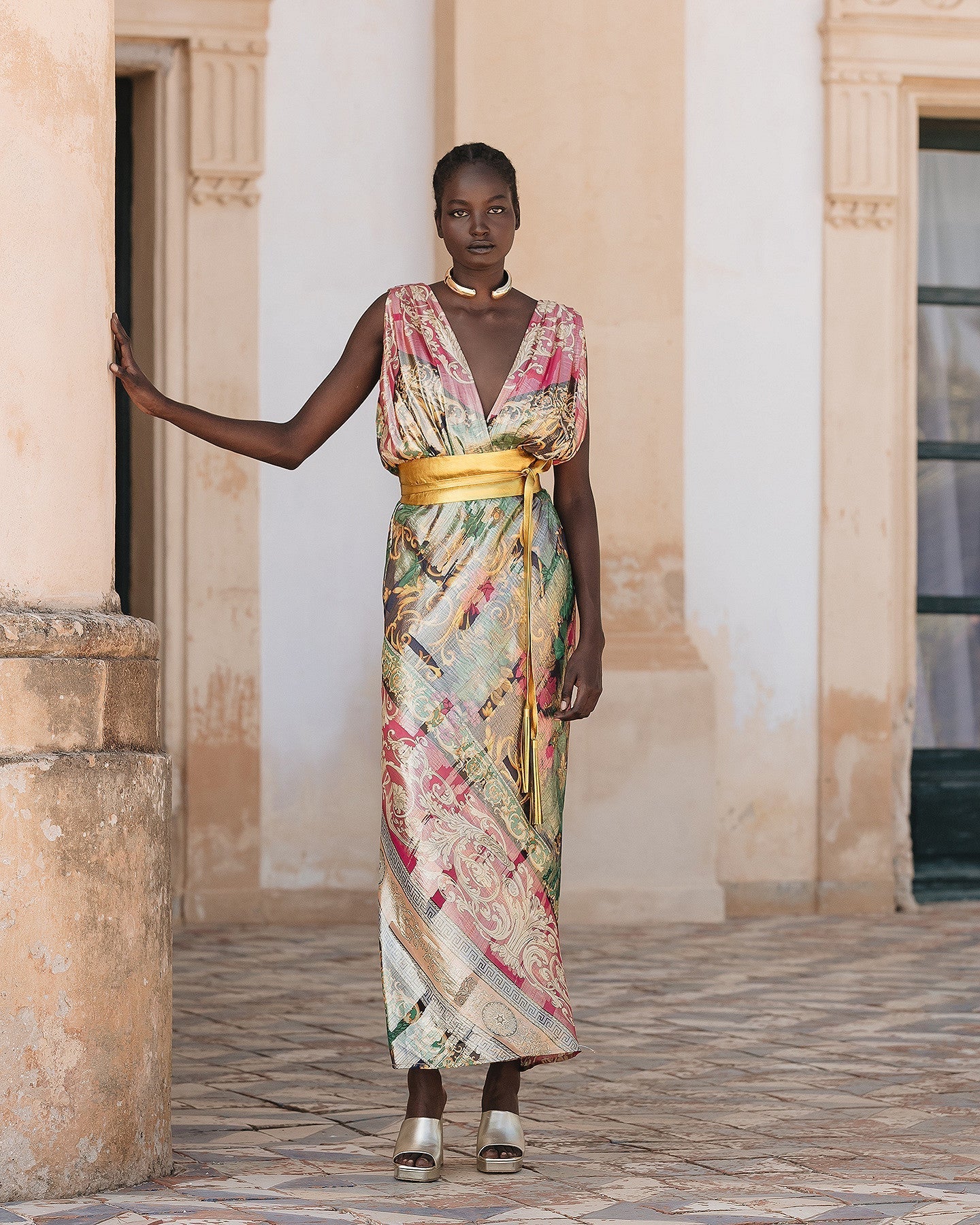 Robe Reva Imprimé Rose | Mes Demoiselles Paris