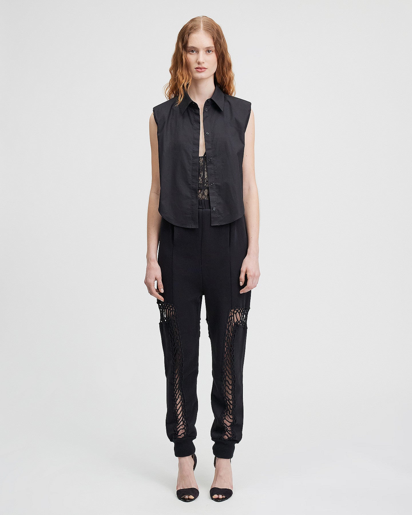 LE PANTALON SHIFAN NOIR  | MES DEMOISELLES PARIS