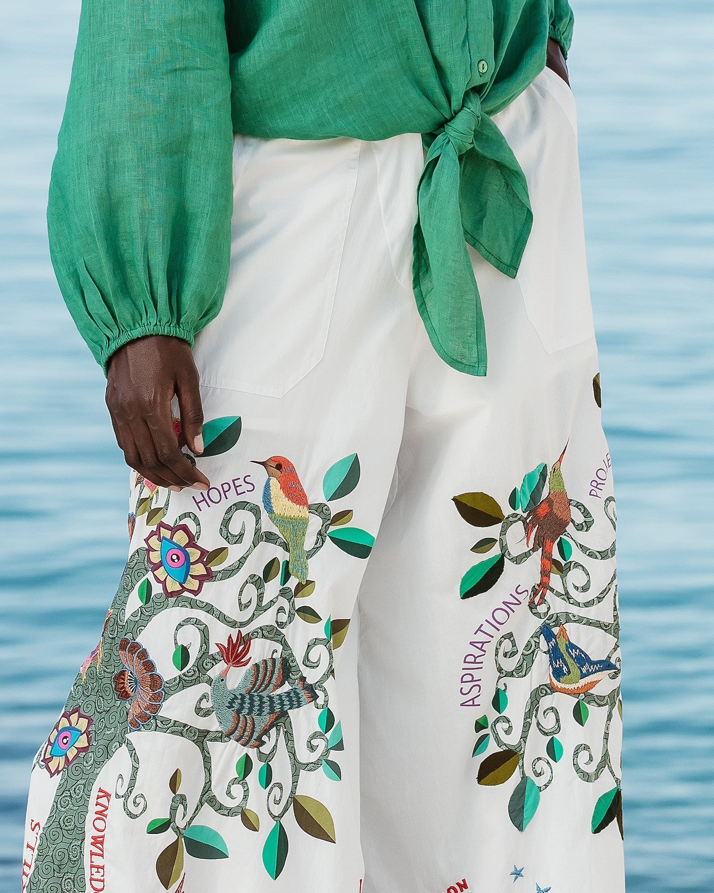 Pantalon Tophora  Multicolore | Mes Demoiselles Paris
